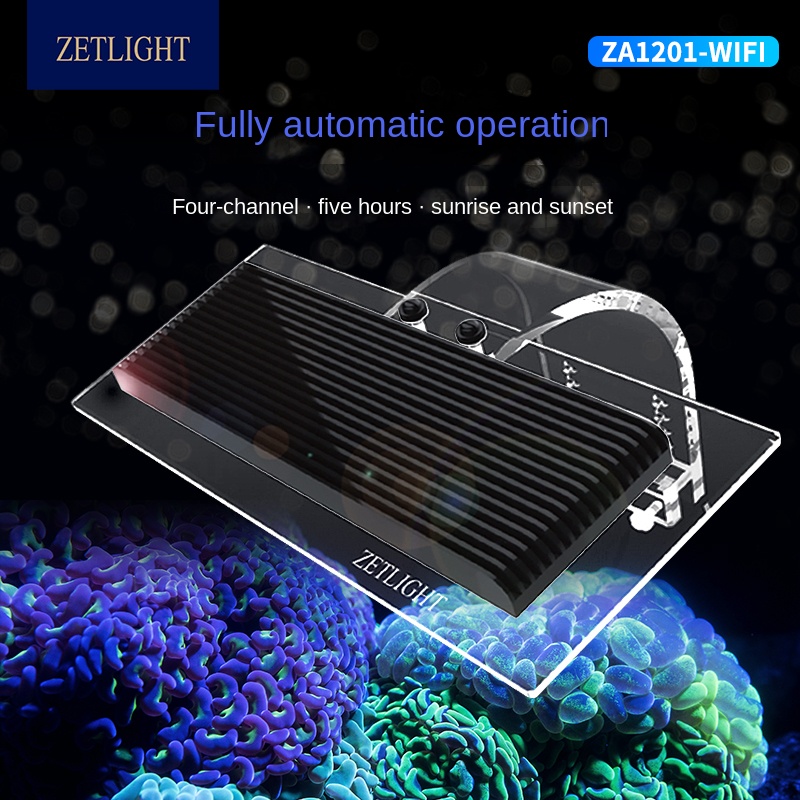 Aquarium Blue Marine - ZETLIGHT ZA-1201AI LED 조명, 산호 성장