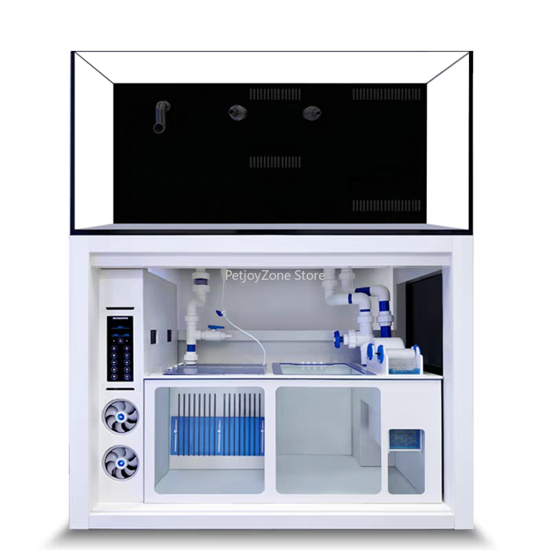 Marine Aquarium All In One - 고급형 초백유리 해수어항 바닥 필터 캐비닛