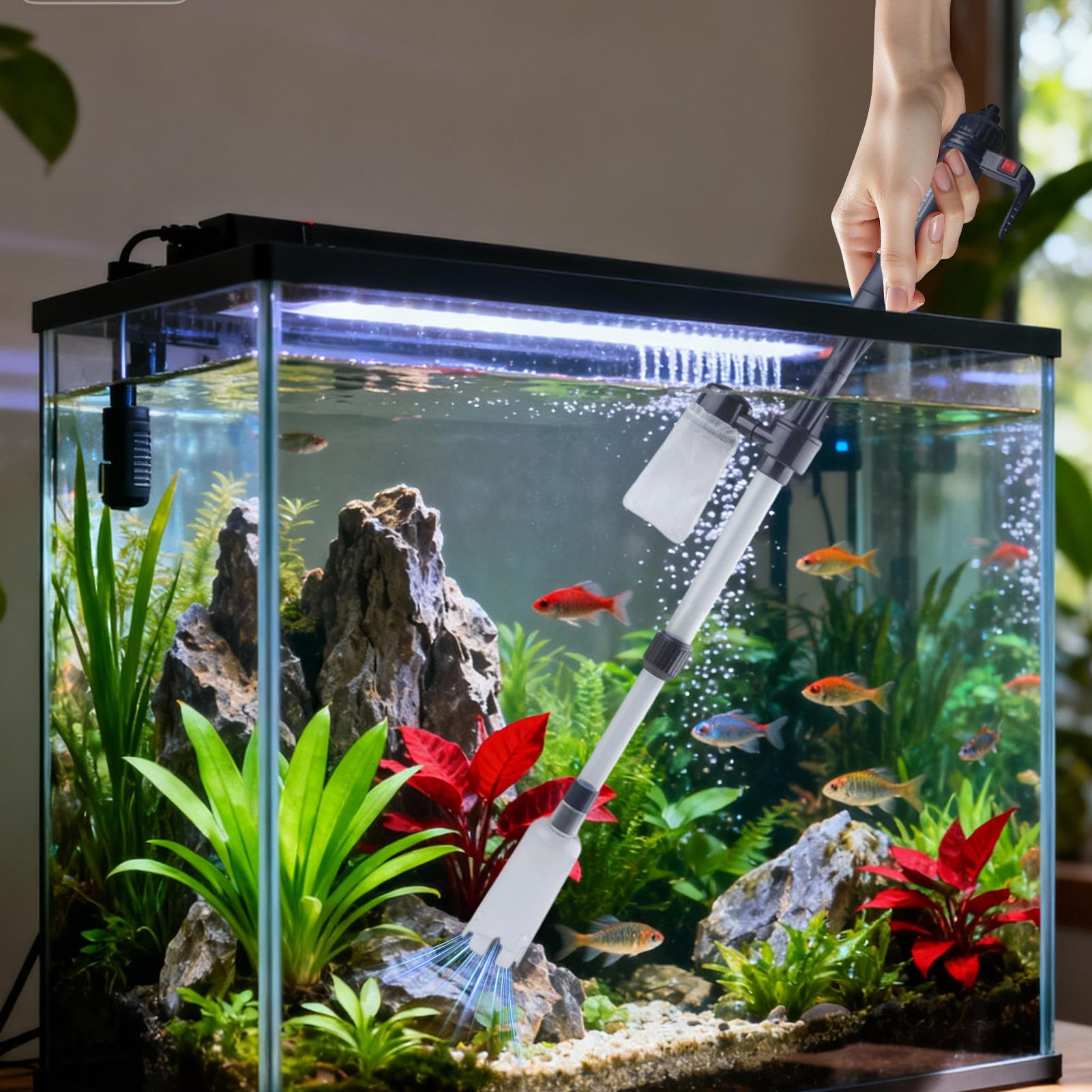 3 in 1 수족관 진공 청소기 물갈이 기능이 있는 모 - Marine Aquarium Water Change 리뷰 및 가격