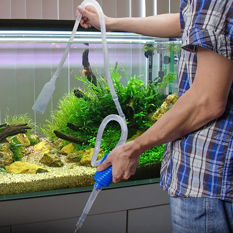 수족관 사이펀 물고기 탱크 사이펀 진공 청소기 펌프 반 - Marine Aquarium Water Change 리뷰 및 가격