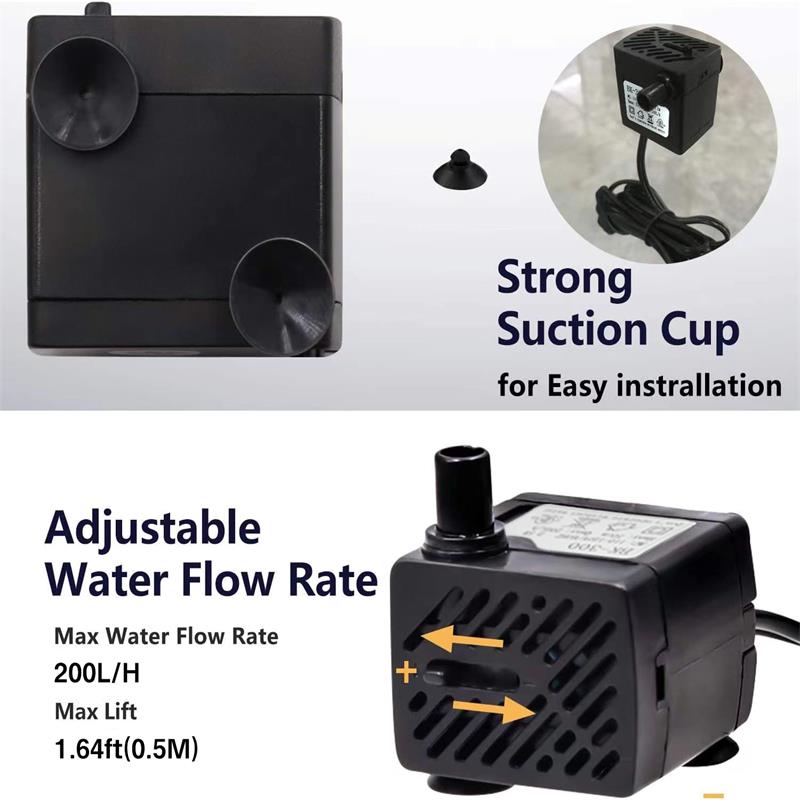 미니 물고기 탱크 워터 펌프 쉬운 설치 분리형 청소 울 - Marine Aquarium Dc Pump 리뷰 및 가격