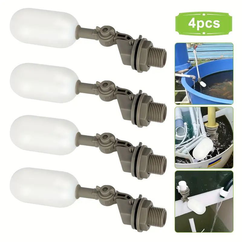 4Pcs 농장 가축 플라스틱 물 플로트 볼 밸브 1/2 - Marine Aquarium Water Change 리뷰 및 가격
