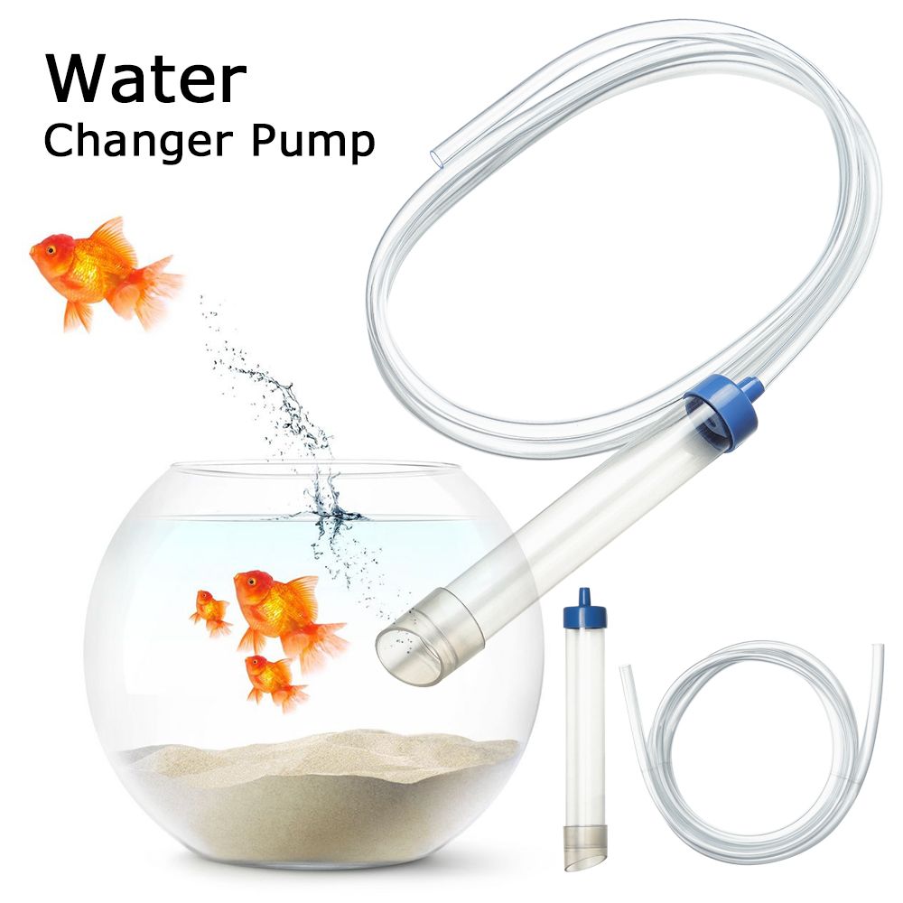 휴대용 물고기 진공 물 교환기, 핸드 헬드 청소 액세서 - Marine Aquarium Water Change 리뷰 및 가격