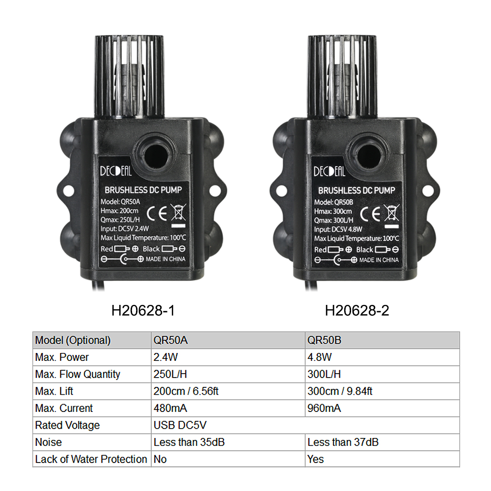 USB DC5V 4.8W 매우 조용한 미니 브러시리스  - Marine Aquarium Dc Pump 리뷰 및 가격